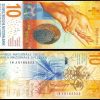 10 CHF Swiss Franc Bills