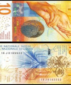 10 CHF Swiss Franc Bills