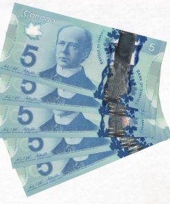 Buy Fake $5 CAD Polymer Banknotes