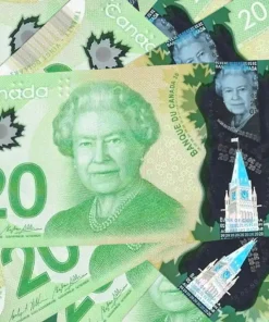 Buy Fake $20 CAD Polymer Banknote