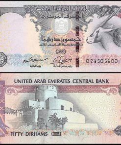 AED 50 Dirham Bills