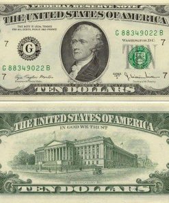 Buy 10 US Dollar Bills