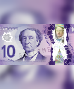Buy Fake $10 CAD Polymer Banknotes