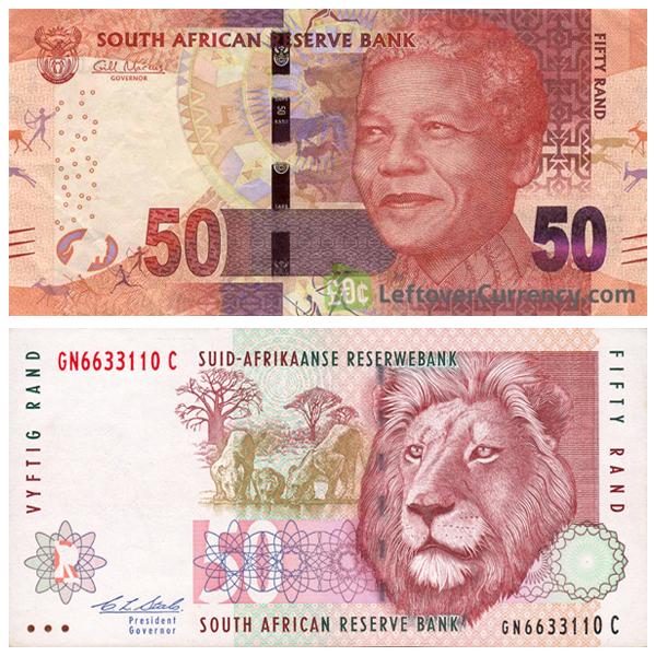 Buy Fake R50 South African Rand Banknotes